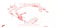 COMMANDE INJECTION D'AIR SOUPAPE pour Honda CB 1300 ABS, TETE DE FOURCHE 2007