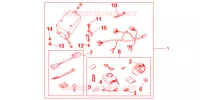 ALARME pour Honda CB 1300 SUPER FOUR ABS 2007