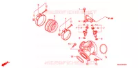 COLLECTEUR D'ADMISSION pour Honda SHADOW VT 750 Kumamoto factory 2008