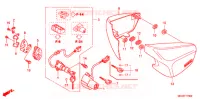 COUVERCLES LATERAUX pour Honda SHADOW VT 750 Hamamatsu factory 2008