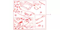 KIT ALARME pour Honda CBR 1000 RR FIREBLADE 2009