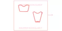 KIT STICKER RACING pour Honda CBR 1000 RR FIREBLADE 2009