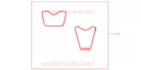 RACING STICKERS pour Honda CBR 1000 RR FIREBLADE 2009