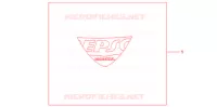 AUTOCOLLANT FIREBLADE WS pour Honda CBR 1000 RR FIREBLADE 2009