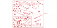 KIT ALARME pour Honda CBR 1000 RR FIREBLADE 2009