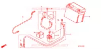 BATTERIE  pour Honda CBR 125 2009
