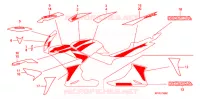 MARQUE/RAYURE  pour Honda CBR 125 2009