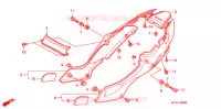 COUVERCLES LATERAUX pour Honda CBR 125 2009
