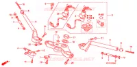 GUIDON   TE DE FOURCHE pour Honda CBR 125 2009