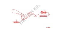 AUTOCOLLANTS pour Honda VT 1300 FURY ABS 2011