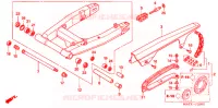 BRAS OSCILLANT pour Honda CBR 1100 SUPER BLACKBIRD 2006