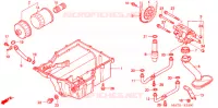 FILTRE A HUILE   CARTER INFERIEUR   POMPE A HUILE pour Honda CBR 1100 SUPER BLACKBIRD 2006