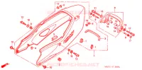 CARENAGES ARRIERE pour Honda CBR 1100 SUPER BLACKBIRD 2006