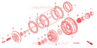 EMBRAYAGE pour Honda CBF 1000 F ABS 2010