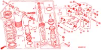 AMORTISSEUR ARRIERE pour Honda XR 650 2005