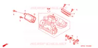 COUVERCLE DE POUSSOIR pour Honda XR 650 2005