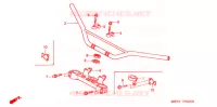 GUIDON   TE DE FOURCHE pour Honda XR 650 2005