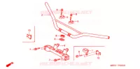 GUIDON   TE DE FOURCHE pour Honda XR 650 2005