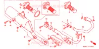 SILENCIEUX D'ECHAPPEMENT pour Honda XR 650 2005