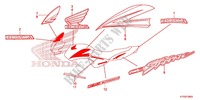 AUTOCOLLANTS pour Honda CBF 125 2012