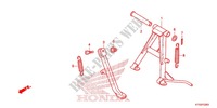 BEQUILLE pour Honda CBF 125 2012