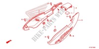 CARENAGES ARRIERE pour Honda CBF 125 2012