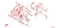 CARTER MOTEUR GAUCHE pour Honda CBF 125 2012