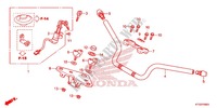 GUIDON   TE DE FOURCHE pour Honda CBF 125 2012