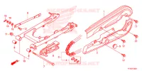 BRAS OSCILLANT pour Honda CBF 125 2012