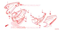 COUVERCLES LATERAUX pour Honda CBF 125 2012