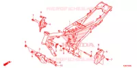 CADRE pour Honda CBF 160 UNICORN 2016
