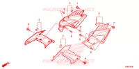 COUVERCLES LATERAUX pour Honda CBF 160 UNICORN 2016