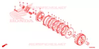 EMBRAYAGE pour Honda CBF 160 UNICORN 2016