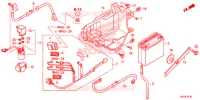 BATTERIE pour Honda CB1 125 2015