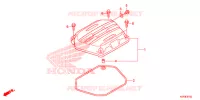 COUVRE CULASSE pour Honda CB1 125 2015