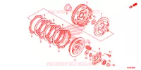 EMBRAYAGE pour Honda CB1 125 2015