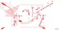 PEDALE   KICK pour Honda CB1 125 2015