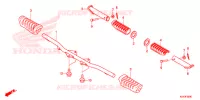 REPOSE PIED pour Honda CB1 125 2015