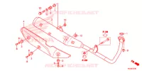 SILENCIEUX D'ECHAPPEMENT pour Honda CB1 125 2015