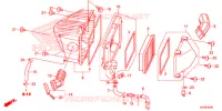 FILTRE A AIR pour Honda CB1 125 RUEDA CON RAIOS LA 2015