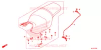 SELLE pour Honda CTX 1300 ABS 2015