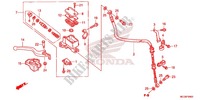 MAITRE CYLINDRE DE FREIN AVANT pour Honda NX4 FALCON 400 Fi 2014