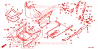 MARCHE PIEDS pour Honda SH 150 ABS SPORTY STANDARD 2016