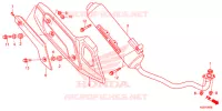 SILENCIEUX D'ECHAPPEMENT pour Honda SH 150 ABS SPORTY STANDARD 2016