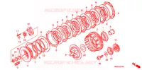 EMBRAYAGE pour Honda SHADOW VT 750 AERO ABS 2009