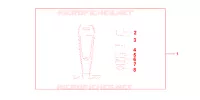SANGLE CUIR VT125 pour Honda SHADOW VT 750 GRAY 2010