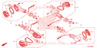 CLIGNOTANT pour Honda CBR 600 RR BLACK 2016