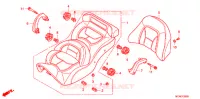 SELLE pour Honda GL 1800 GOLD WING ABS AIRBAG 2016