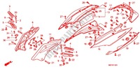 CARENAGE ARRIERE (FJS400D9/FJS400A) pour Honda SILVER WING 400 ABS 2010