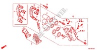 ETRIER DE FREIN AVANT (FJS400D9/FJS400A) pour Honda SILVER WING 400 ABS 2011
